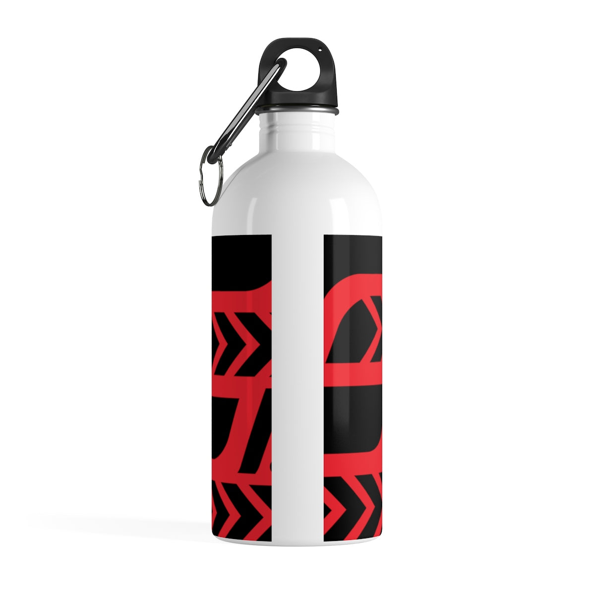 Stainless Steel Water Bottle (Black & Red)